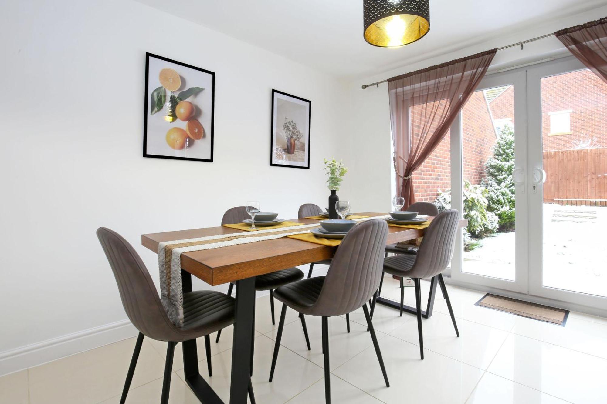 Vila Detached 4 Bed-Ultrafast Wifi Garden Free Parking Milton Keynes Exteriér fotografie